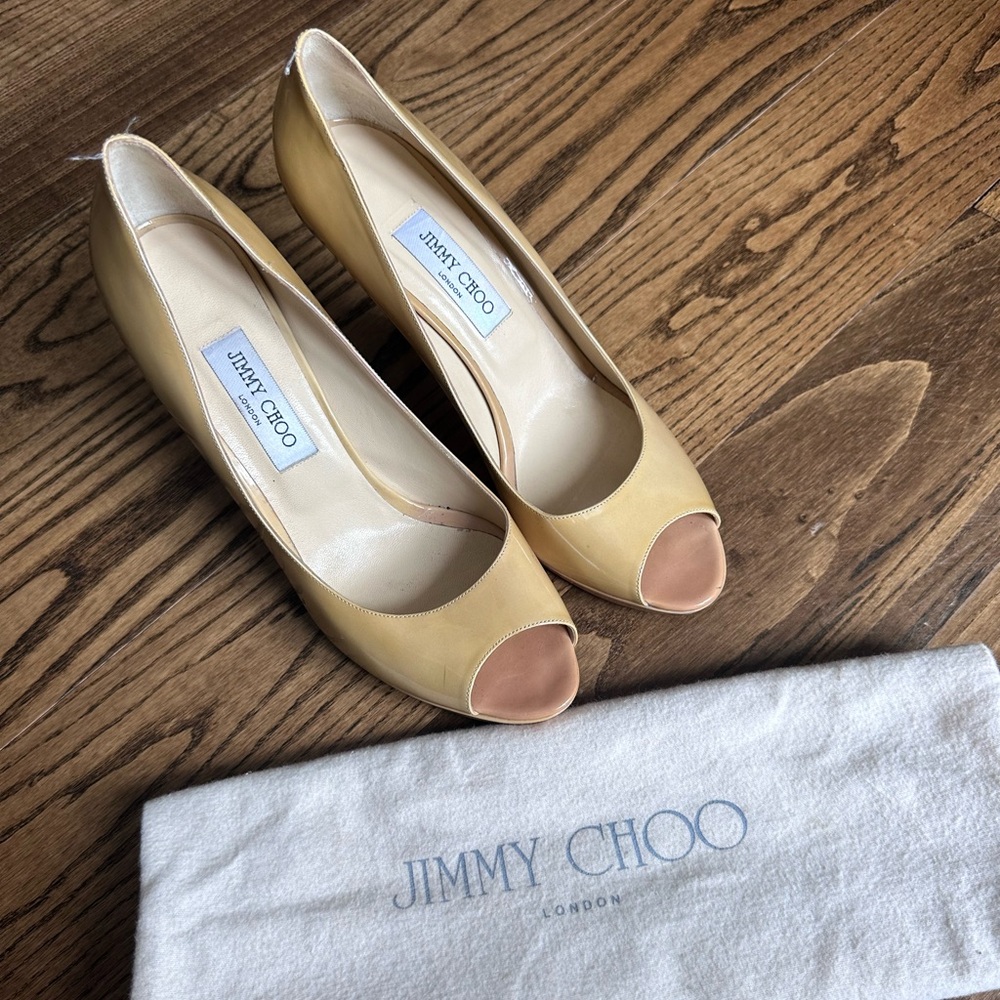Jimmy Choo Women's Nude Pumps